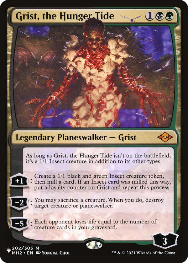 Grist, the Hunger Tide - MH2 Reprint (PLST)