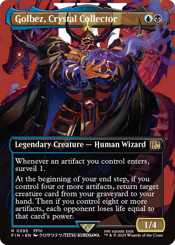Golbez, Crystal Collector - Borderless (FIN)