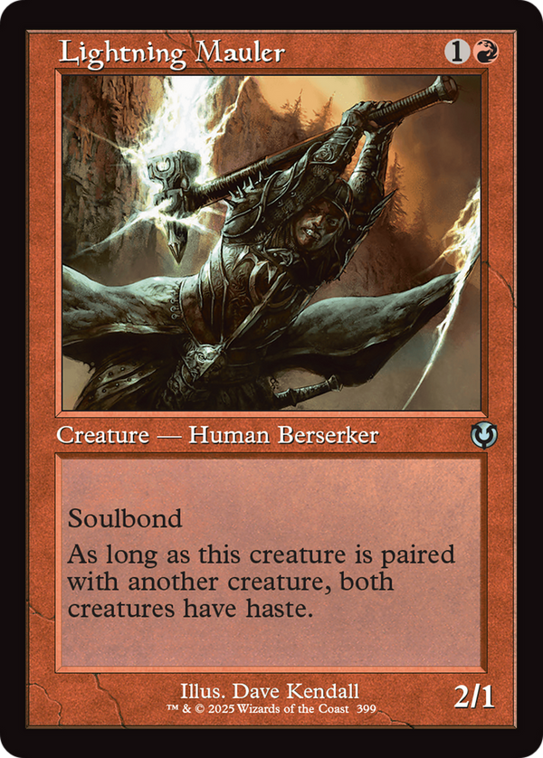 Lightning Mauler - Retro Frame (INR)