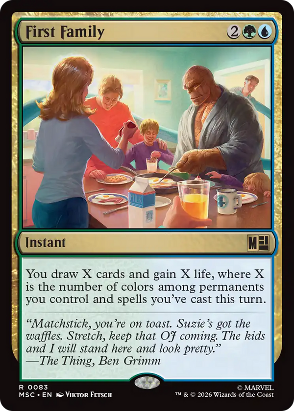First Family (MSC) (Pre-Order)