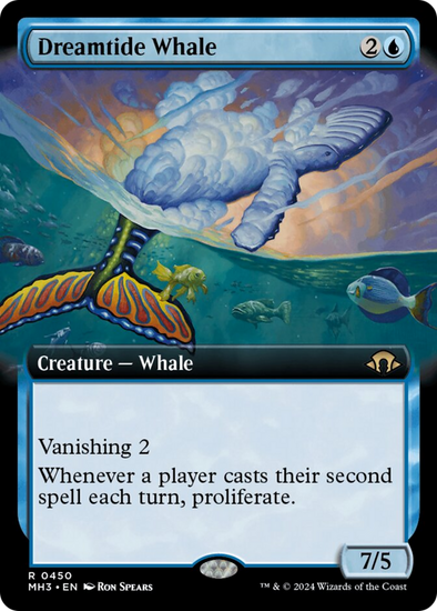 Dreamtide Whale - Extended Art (MH3)