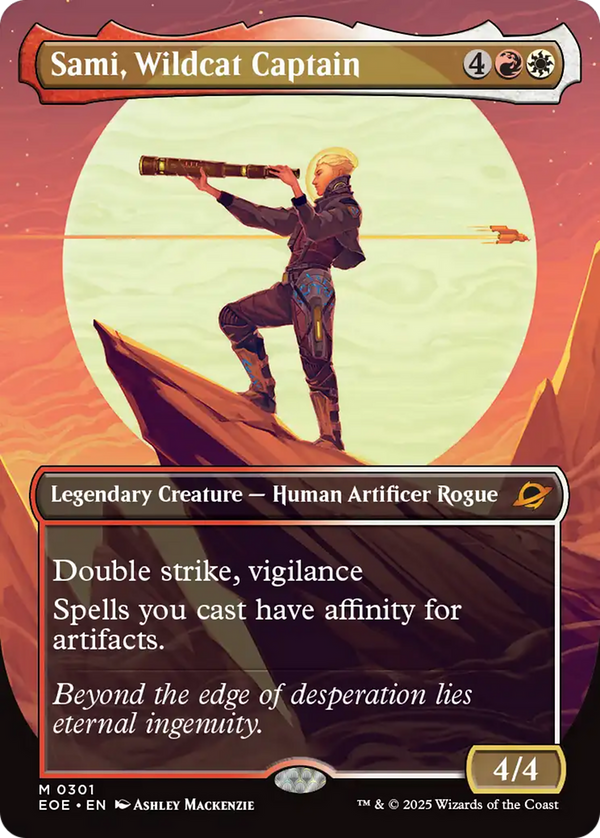Sami, Wildcat Captain - Triumphant Showcase (EOE)