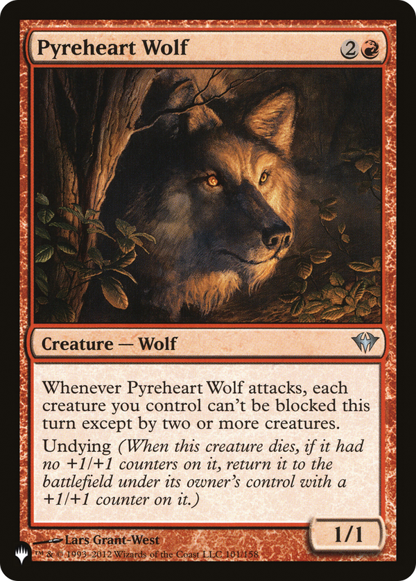 Pyreheart Wolf - DKA Reprint (PLST)