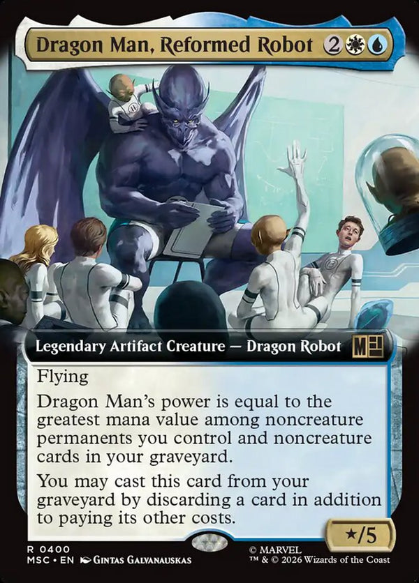 Dragon Man, Reformed Robot - Extended Art (MSC)