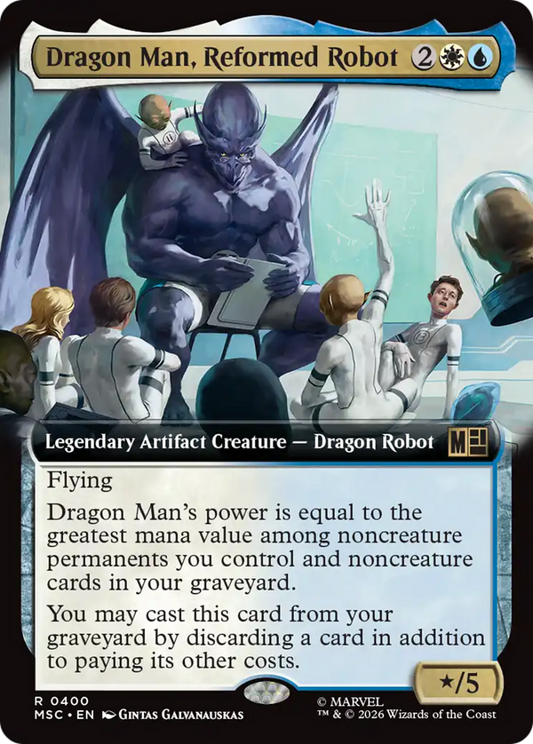Dragon Man, Reformed Robot - Extended Art (MSC) (Pre-Order)