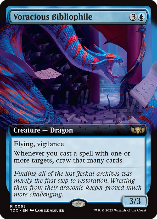Voracious Bibliophile - Extended Art (TDC)