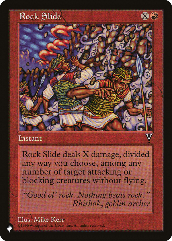 Rock Slide - VIS Reprint (PLST)
