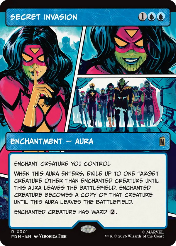 Secret Invasion - Panel Showcase (MSH) (Pre-Order)