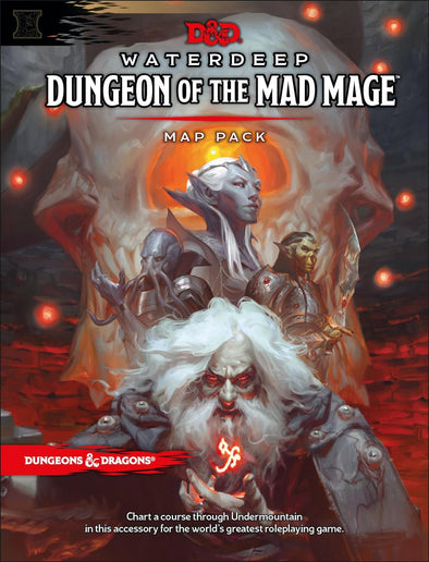 Dungeons & Dragons: 5E - Waterdeep: Dungeon of the Mad Mage - Map Pack