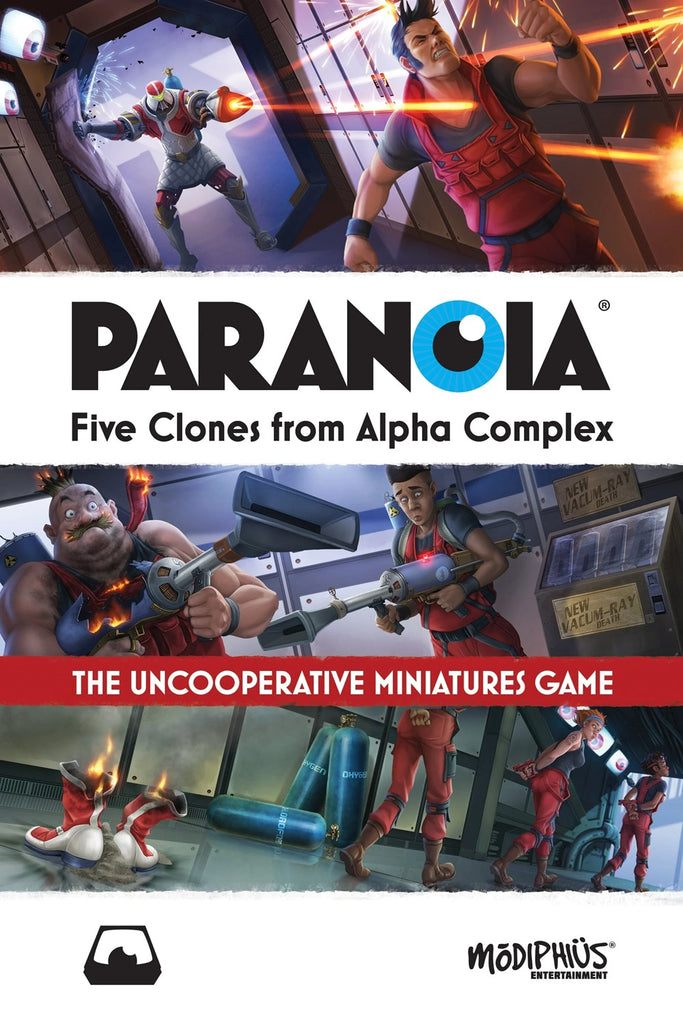 401 Games Canada - Paranoia: Five Clones from Alpha Complex (HC)