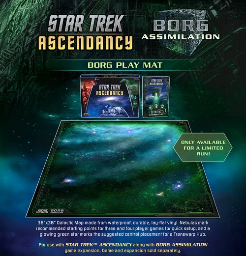 Star Trek: Ascendancy - Borg Play Mat (CLEARANCE)