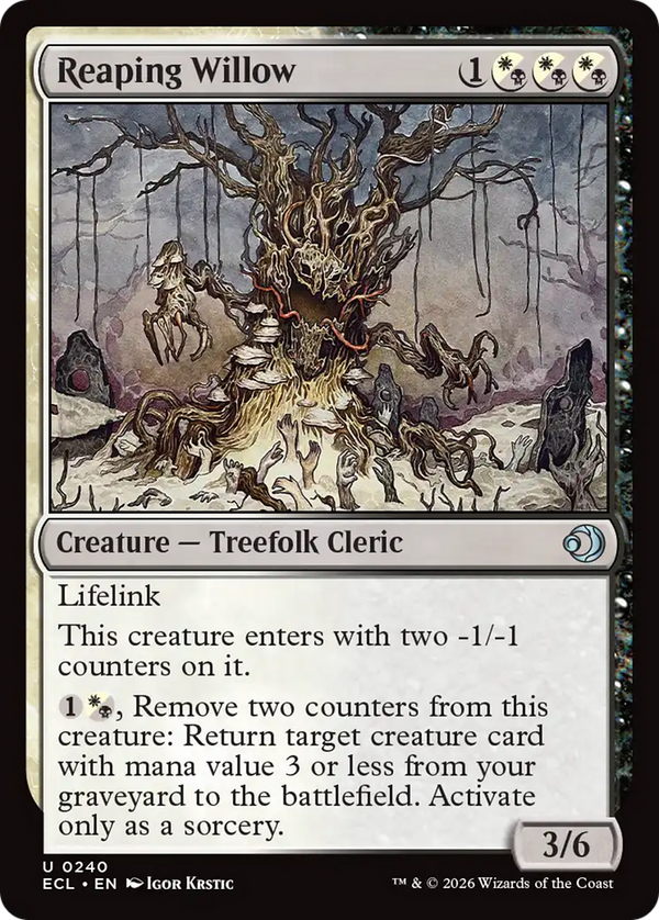 Reaping Willow (ECL)