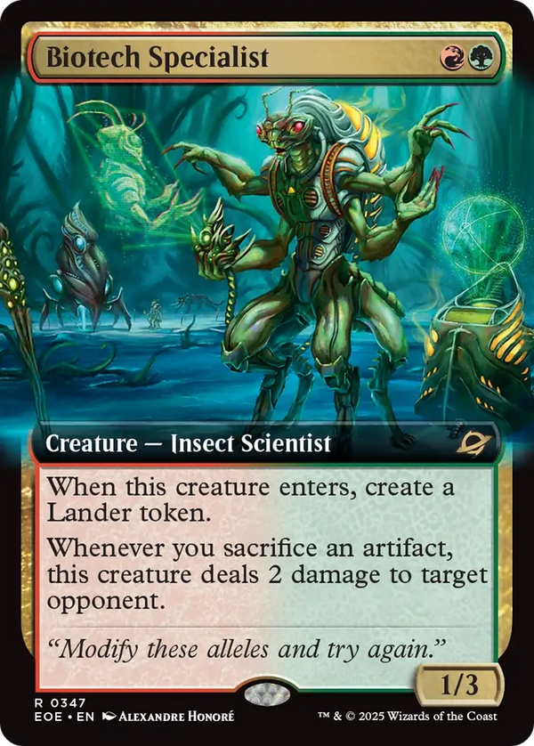 Biotech Specialist - Extended Art (EOE)