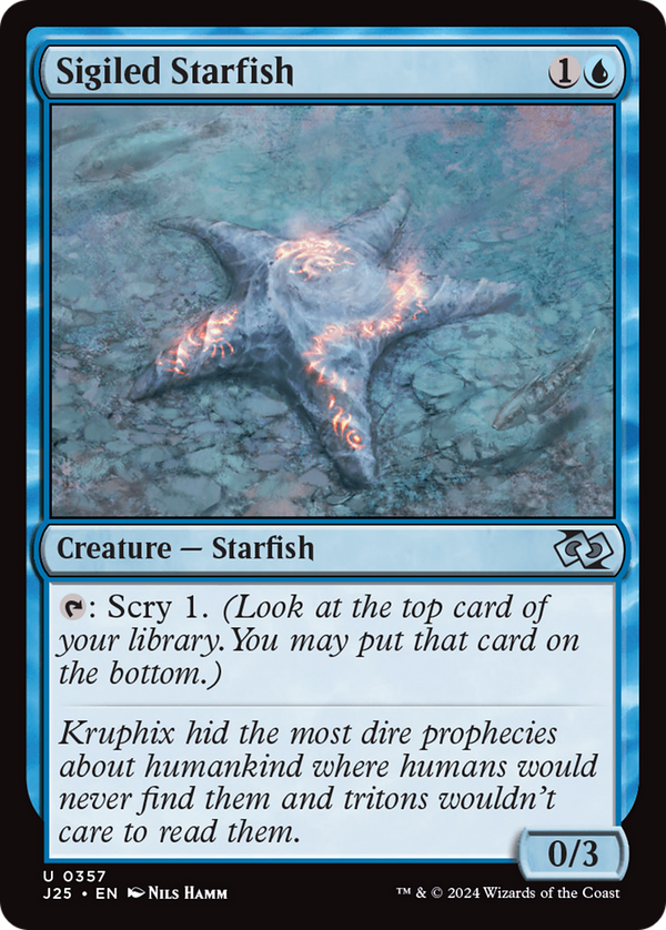 Sigiled Starfish (J25)