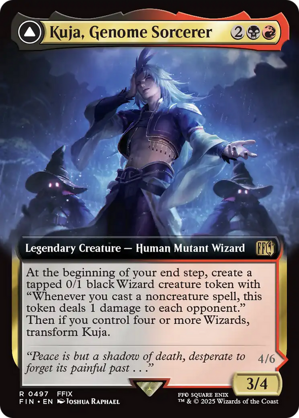 Kuja, Genome Sorcerer // Trance Kuja, Fate Defied - Extended Art (FIN)