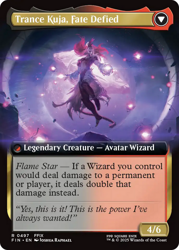 Kuja, Genome Sorcerer // Trance Kuja, Fate Defied - Extended Art (FIN)