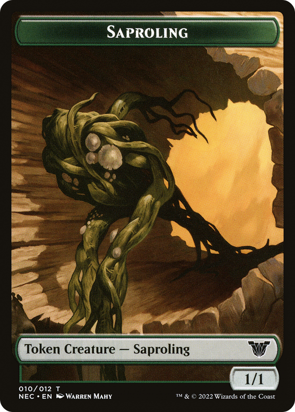 Saproling // Spirit (002) Token (TNEC)