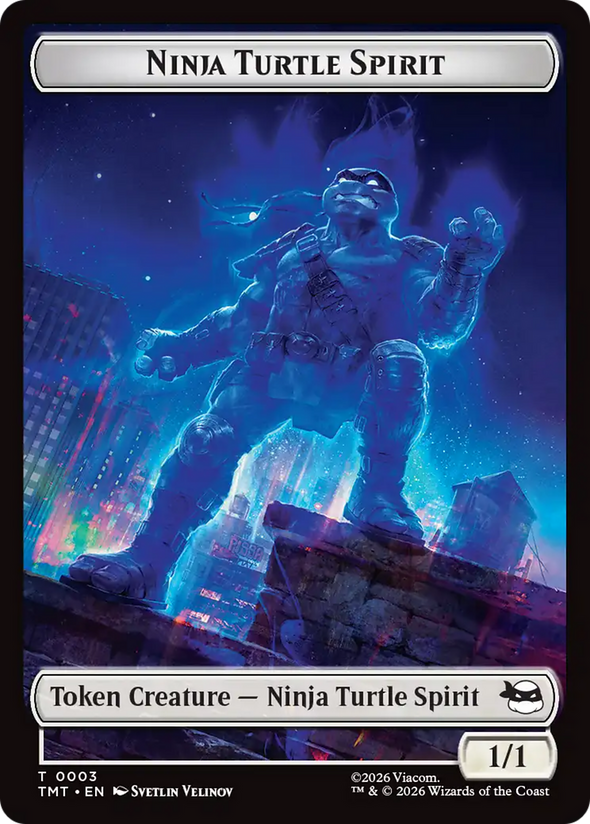 Ninja Turtle Spirit // Food Token (TTMT)