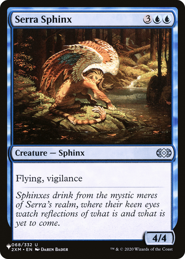Serra Sphinx - 2XM Reprint (PLST)