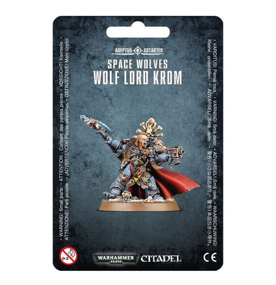 Warhammer 40,000 - Space Wolves - Wolf Lord Krom **