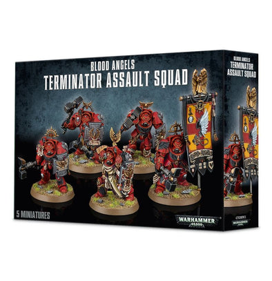 Warhammer 40,000 - Blood Angels - Terminator Assault Squad **