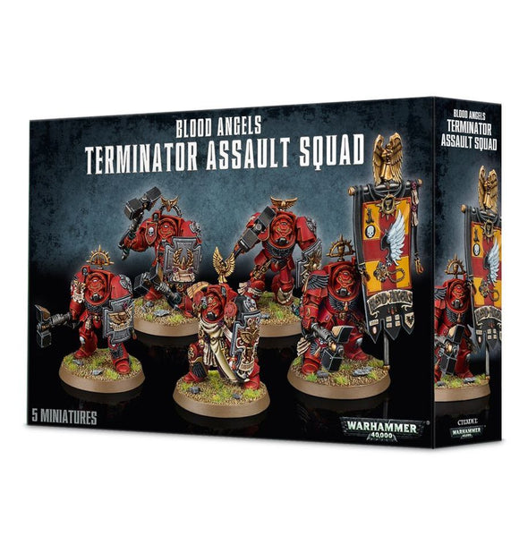 Warhammer 40,000 - Blood Angels - Terminator Assault Squad **