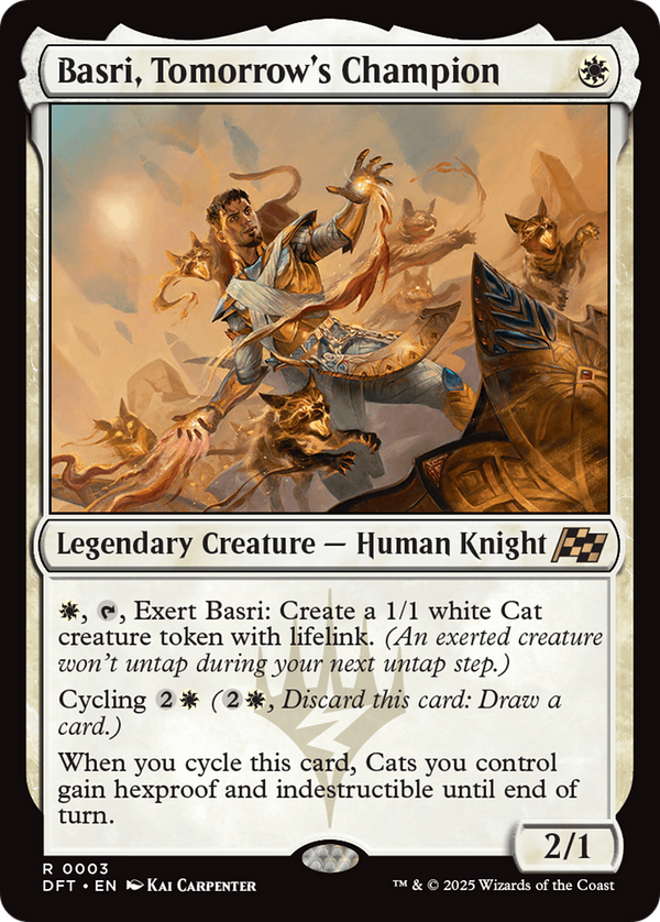 Basri, Tomorrow's Champion (DFT)