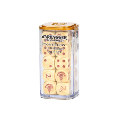 Warhammer: The Old World - Tomb Kings of Khemri - Dice Set