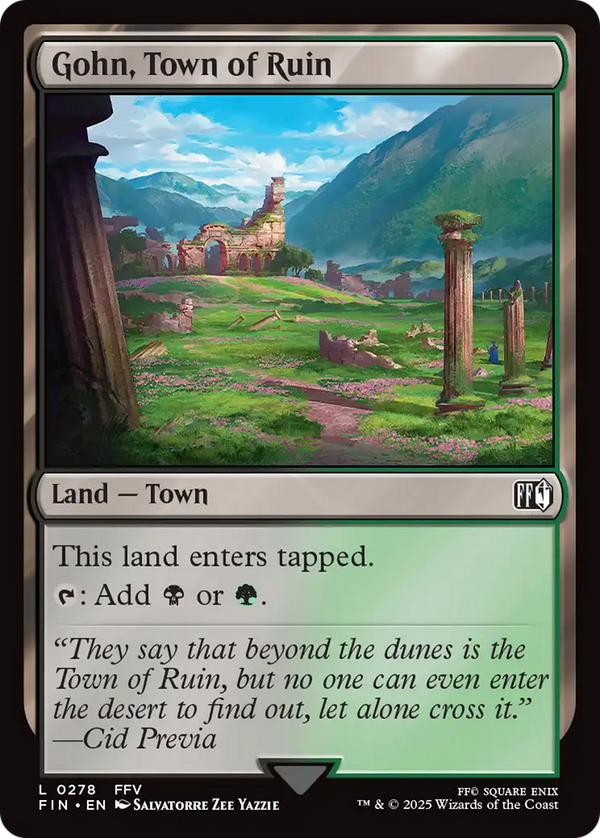 Gohn, Town of Ruin (FIN)