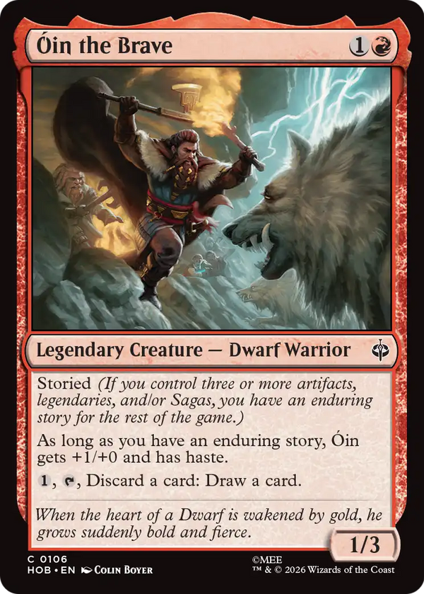 Óin the Brave (HOB) (Pre-Order)