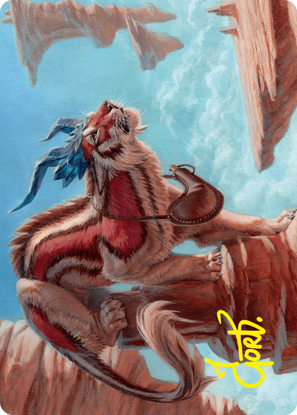 Felidar Savior - Art Series (Gold-Stamped Signature) (AFDN)