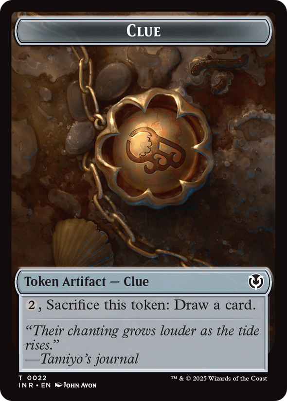 Clue // Eldrazi Horror Token (TINR)