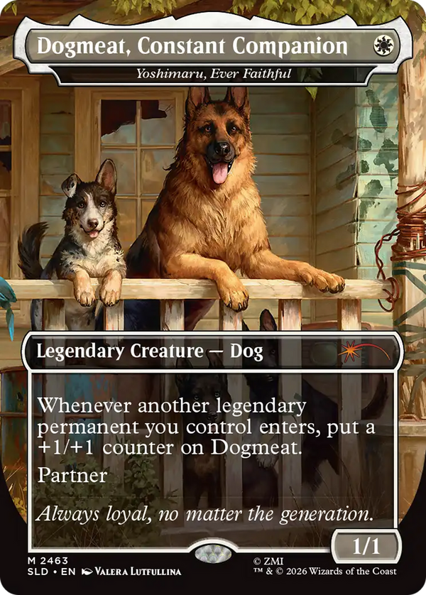 Dogmeat, Constant Companion // Yoshimaru, Ever Faithful - Fallout: Greet The Dog (SLD)