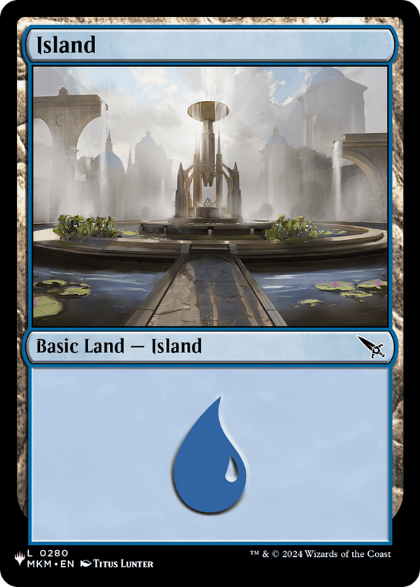 Island (MKM-280) - MKM Reprint (PLST)