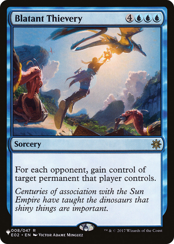 Blatant Thievery - E02 Reprint (PLST)