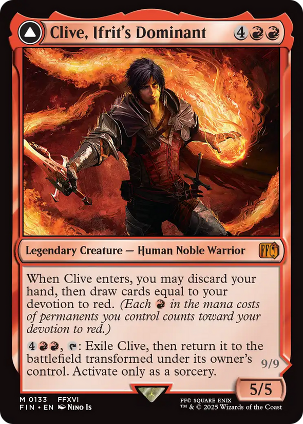 Clive, Ifrit's Dominant // Ifrit, Warden of Inferno (FIN)