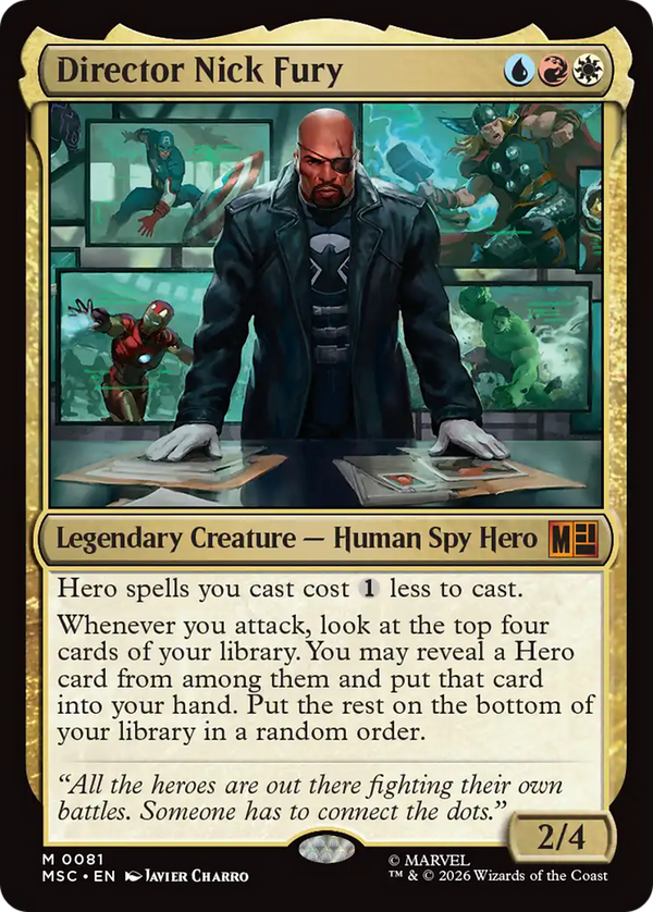 Director Nick Fury (MSC) (Pre-Order)