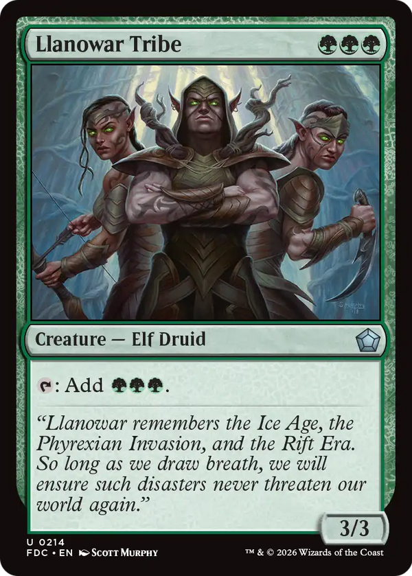 Llanowar Tribe (FDC)