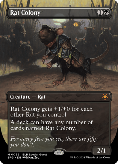 Rat Colony - Borderless (SPG)