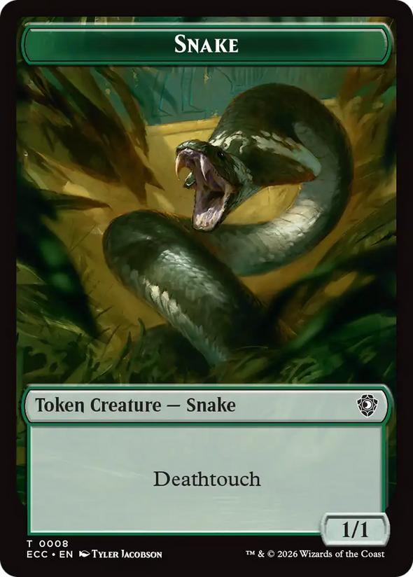 Snake // Scarecrow Token (TECC)