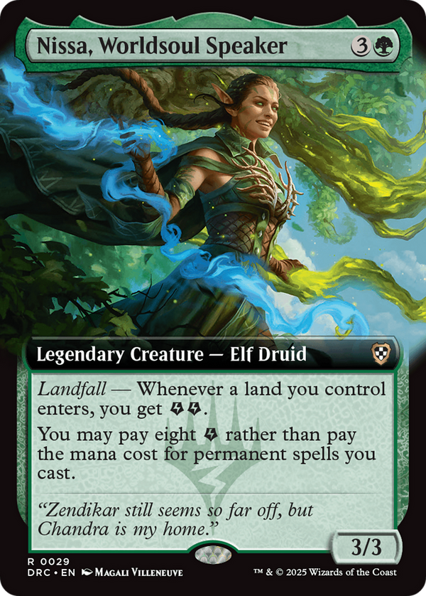 Nissa, Worldsoul Speaker - Extended Art (DRC)