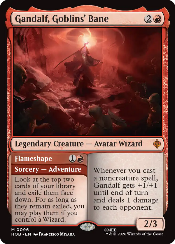Gandalf, Goblins' Bane // Flameshape (HOB) (Pre-Order)