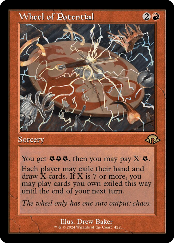 Wheel of Potential - Retro Frame (MH3)