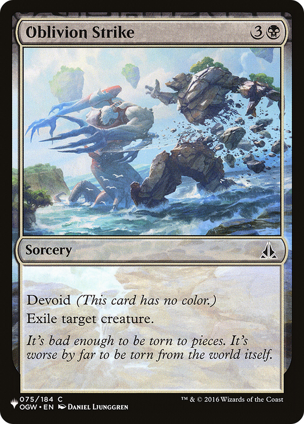Oblivion Strike - OGW Reprint (PLST)