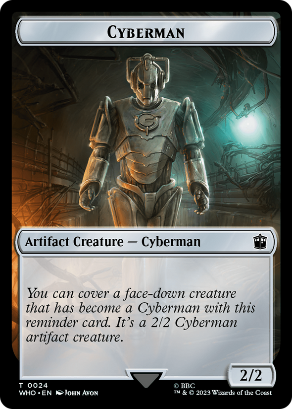 Cyberman // Alien Angel Token (TWHO)