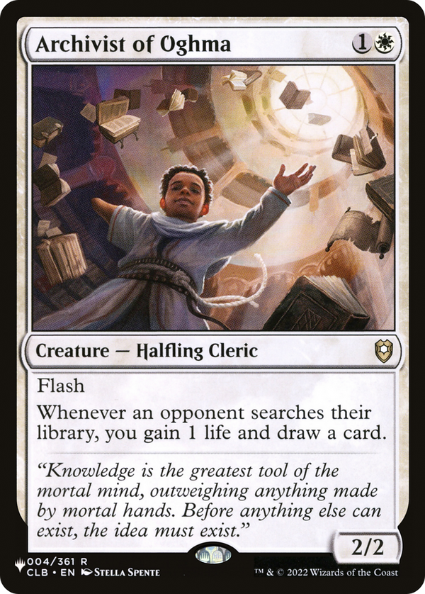 Archivist of Oghma - CLB Reprint (PLST)