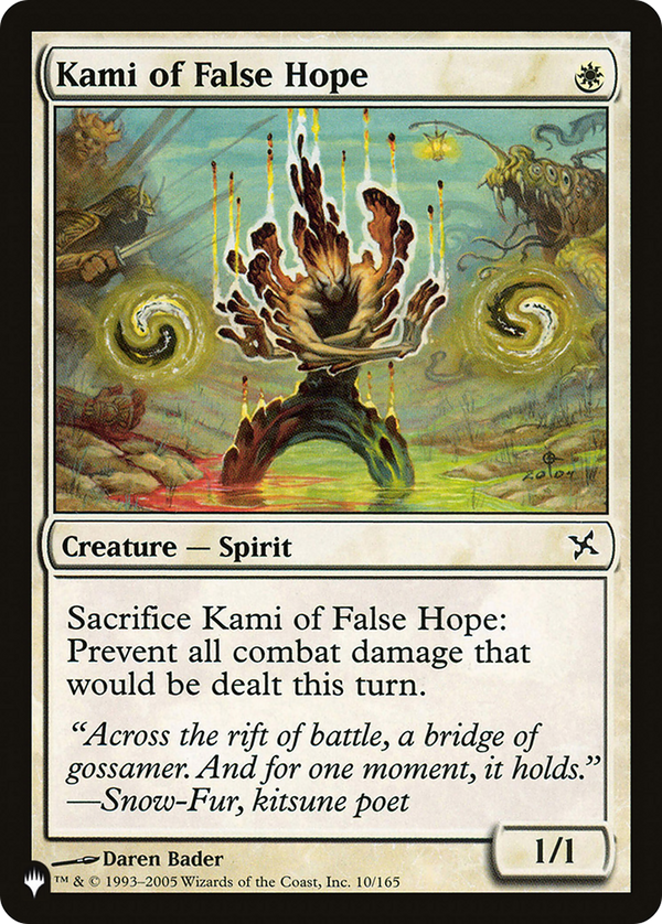 Kami of False Hope - BOK Reprint (PLST)