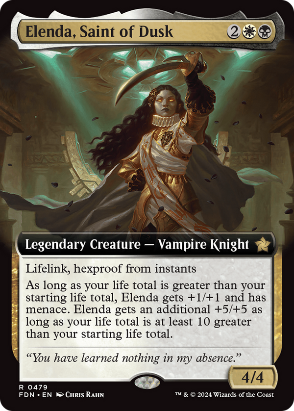 Elenda, Saint of Dusk - Extended Art (FDN)