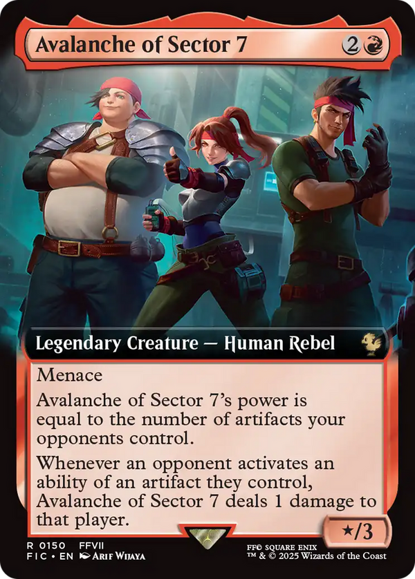 Avalanche of Sector 7 - Extended Art (FIC)