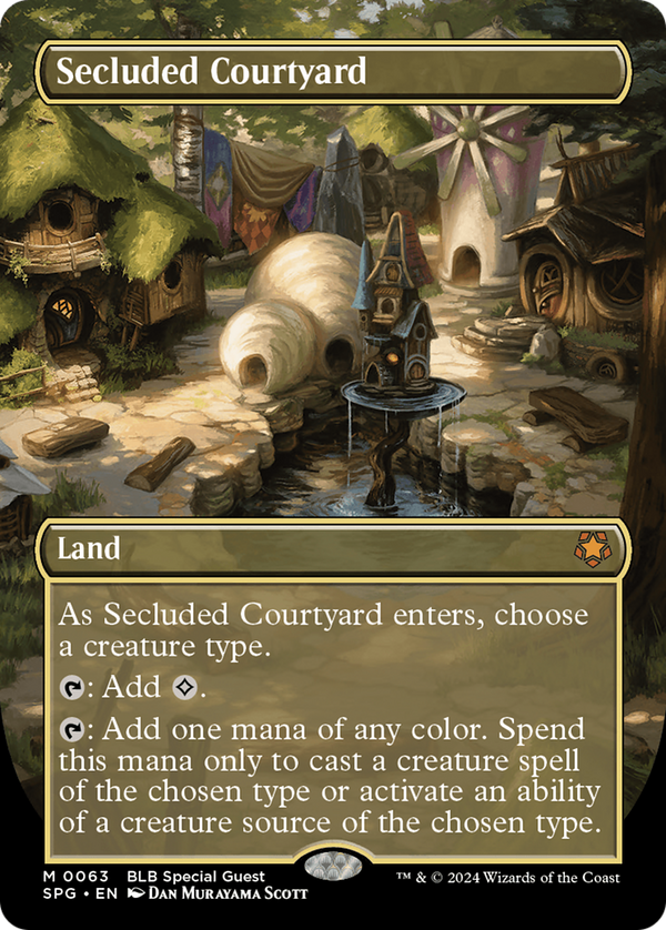 Secluded Courtyard - Borderless (SPG)